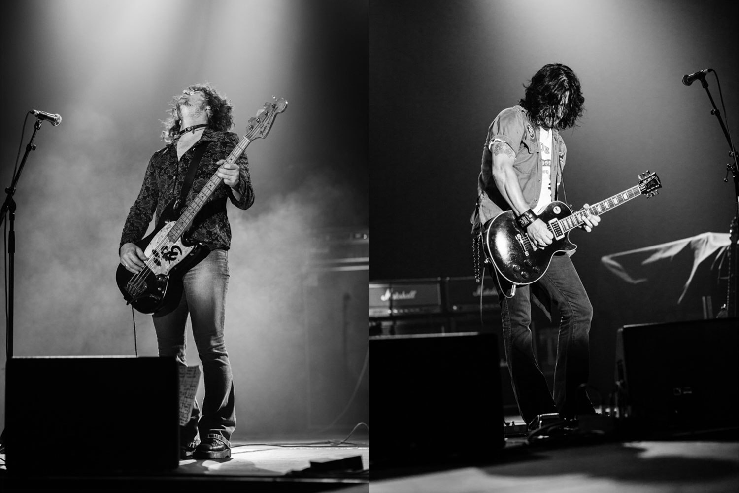 Gilby Clarke in concert playing his guitar