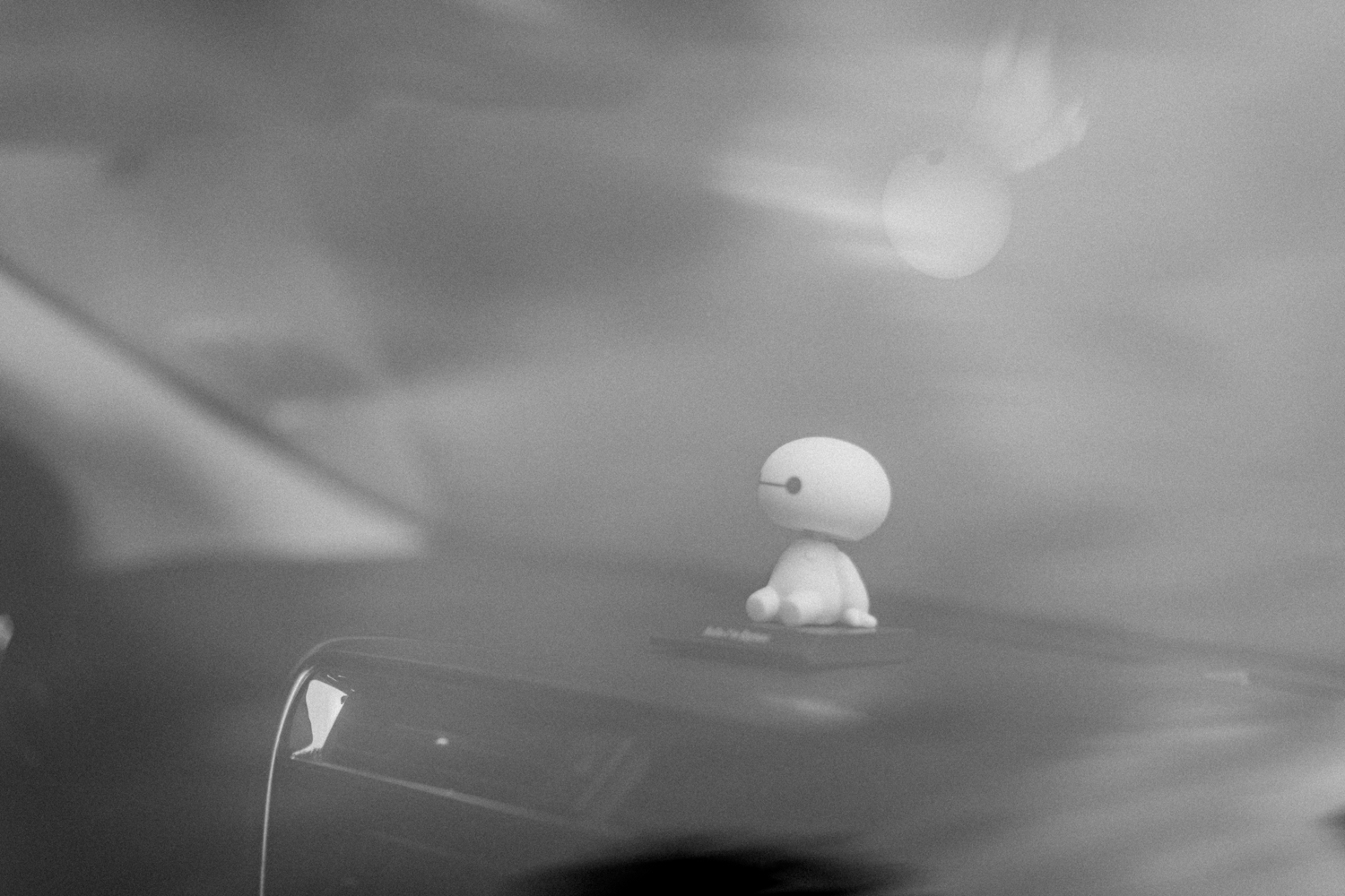 Dashboard toys in Malaysia are popular, especially the solar powered panda bobblehead.
