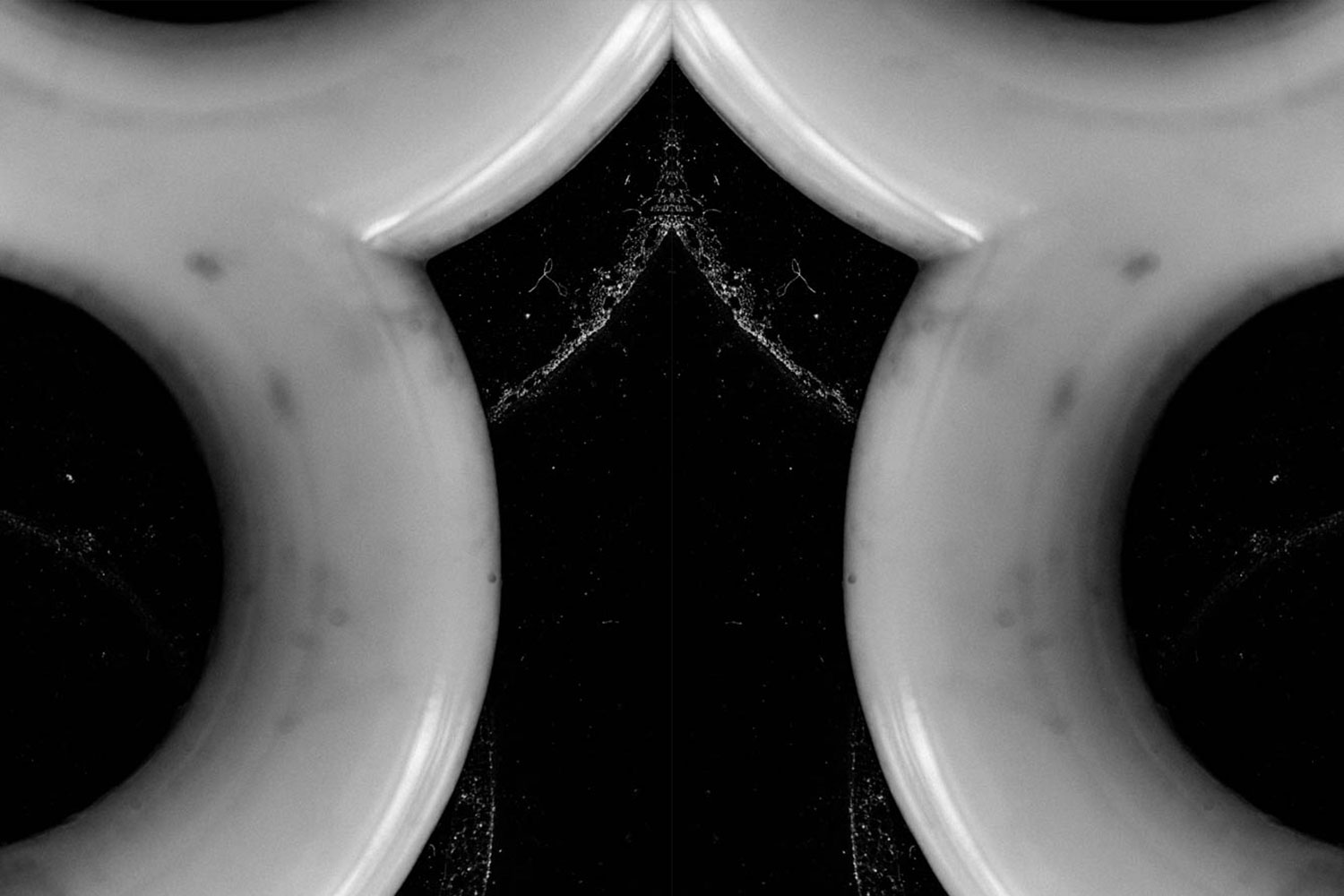 Simple geometric patterns with the pareidolia effect.