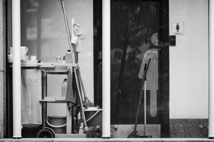 Womans public toilet in KL Sentral, Kuala Lumpur – Malaysia