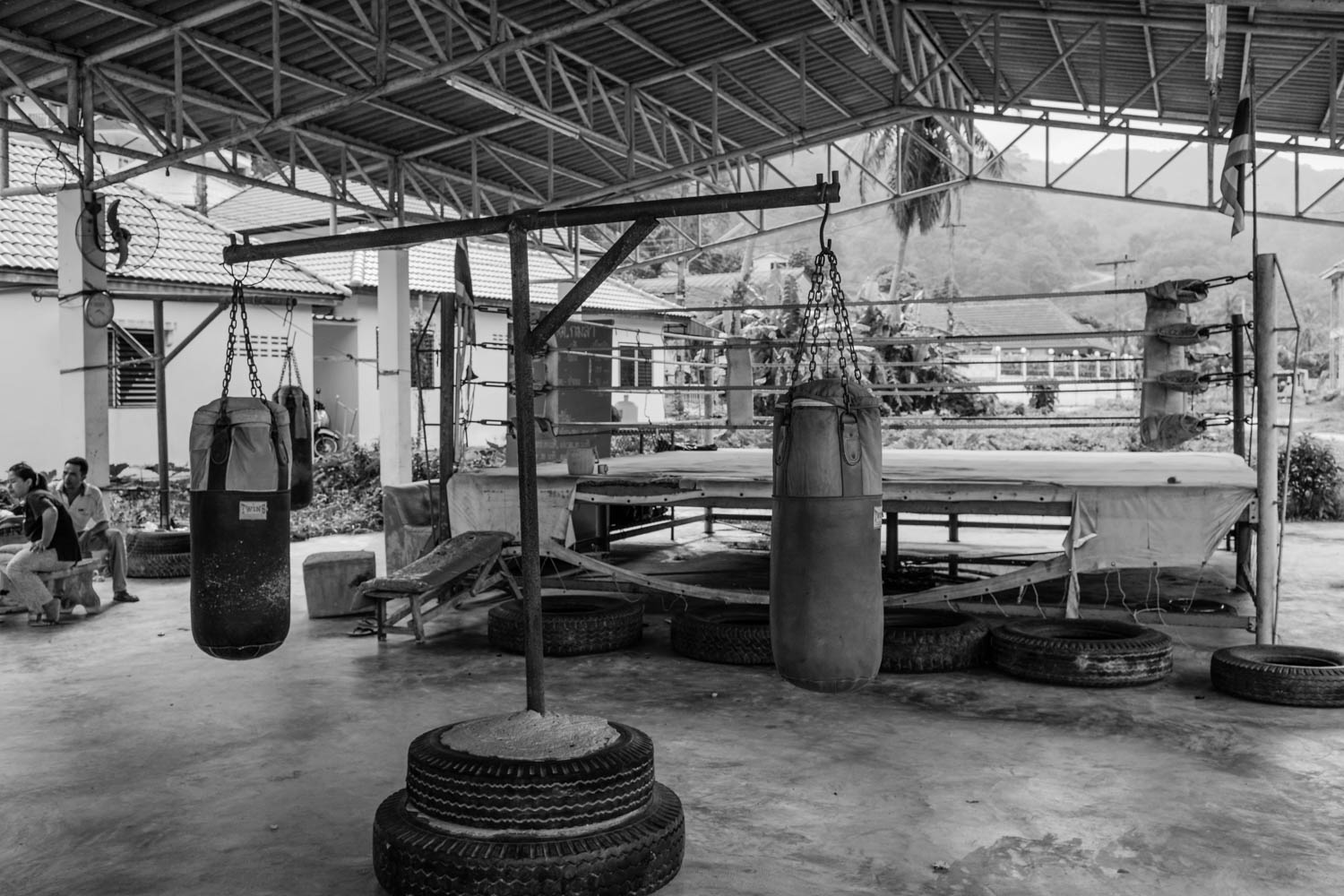 Muay Thai boxing, training gym in Phuket - Thailand
