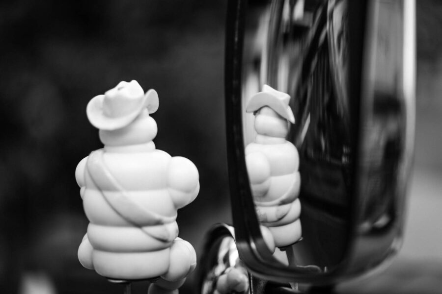 Michelin man on a truck in Pasar Seni, Kuala Lumpur – Malaysia