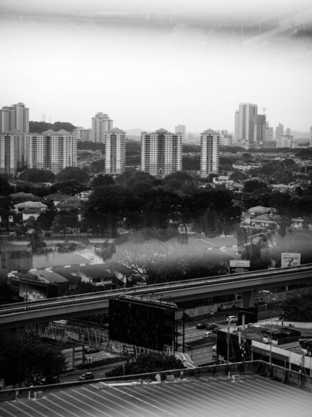 View of condos in Taman Tun Dr Ismail [TTDI] Kuala Lumpur - Malaysia