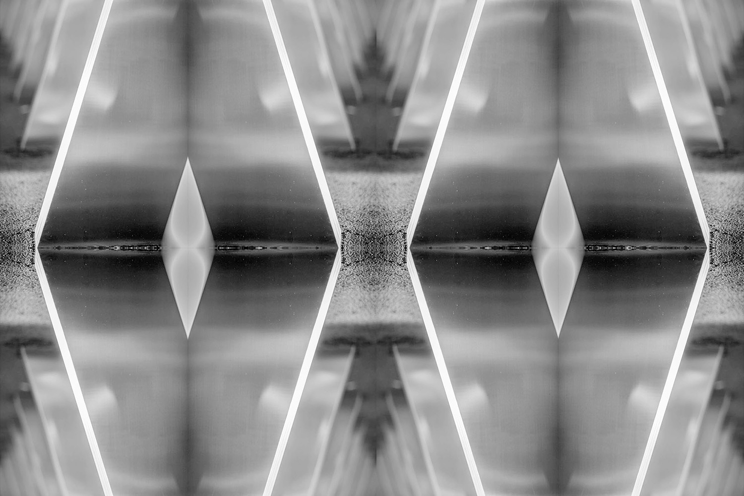 Repeating pattern black and white.