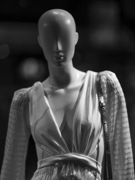 A mannequin in Calexico Brisbane's store window display.