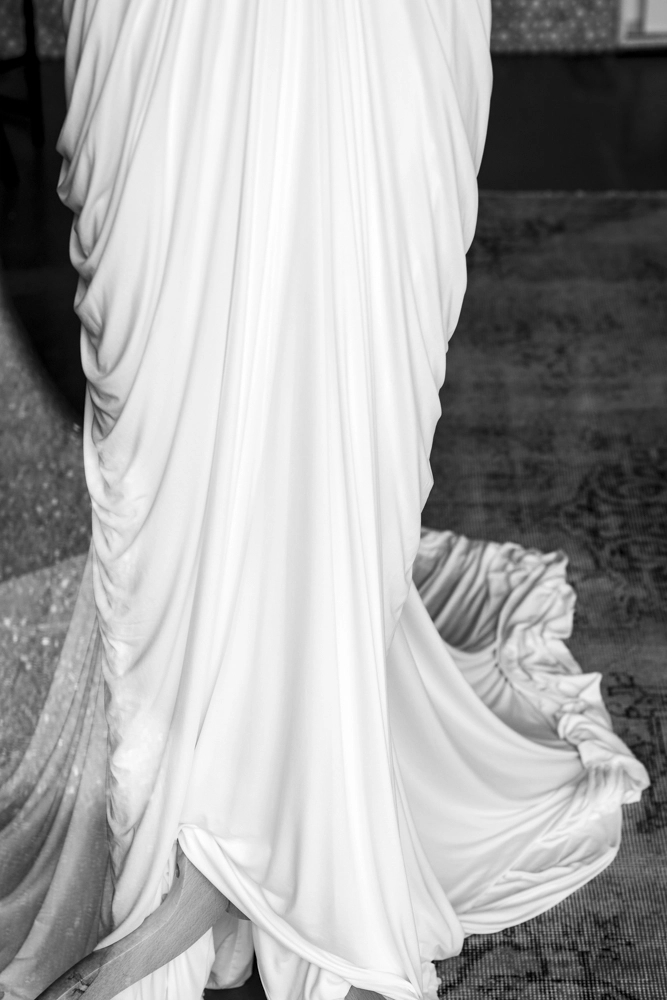 Window display bridal gown, Newstead, Brisbane.